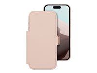 Puzdro s klopou na mobilný telefón - kompatibilné s MagSafe - ružová pink sand - pre Apple iPhone 17 Pro Max