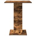 vidaXL Bistro stolík údený dub 60x60x75 cm spracované drevo