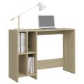 vidaXL Stôl na notebook, dub sonoma 102,5x35x75 cm, kompozitné drevo
