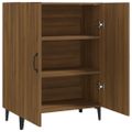 vidaXL Komoda hnedý dub 70x34x90 cm spracované drevo