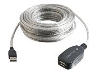 Aktívny predlžovací kábel USB A na USB A - USB 2.0 - M/F - Kábel USB - USB (M) na USB (F) - USB 2.0 - 12 m - aktívny