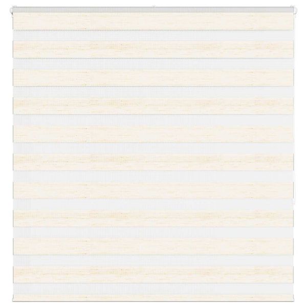 vidaXL Zebra roleta 145x150 cm šírka látky 140,9 cm polyester