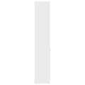 vidaXL Highboard White 37,5x35x180 cm Konštruktérske drevo