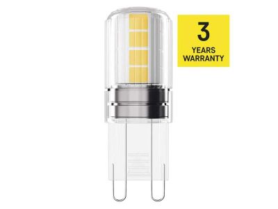 LED žiarovka JC G9 2,5W teplá biela EMOS ZQ9D12