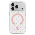 Magnetický obal Bubble Dots Mag pre iPhone 17 Pro 6,3" / 18 Pro 6,3" biely