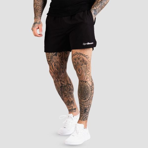 Šortky TRN Black - GymBeam, veľkosť S, veľkosť oblečenia S