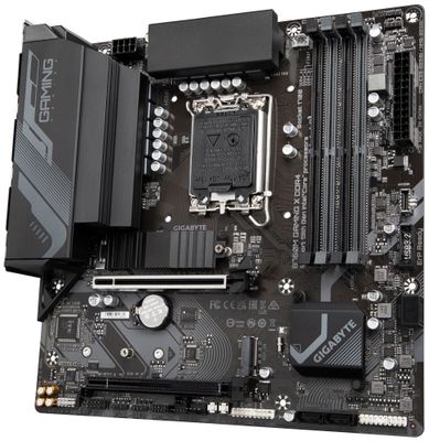 GIGABYTE B760M GAMING X DDR4/LGA 1700/mATX Základná doska, Intel B760, LGA1700, 4x DDR4 DIMM (max. 128GB), 2x M.2, HDMI, DisplayPort, mATX