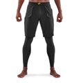 Kompresné legíny Series-5 Travel and Recovery Black - SKINS, veľkosť S, veľkosť oblečenia S