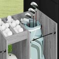 vidaXL Golfová skriňa Jednofarebný Sivý Sonoma 102 x 45 x 85,5 cm