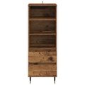 vidaXL Highboard Staré drevo 40 x 36 x 110 cm Kompozitné drevo