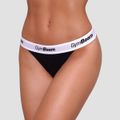 Nohavičky Tanga 3Pack Black - GymBeam, veľkosť XL, veľkosť oblečenia XL