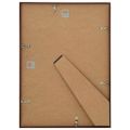 vidaXL Fotorámiky na stenu alebo stôl 3 ks bronzové 29,7x42 cm MDF