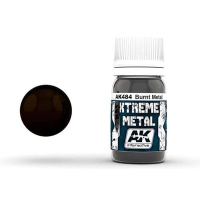 AK Interactive: Xtreme Metal - Burnt Metal