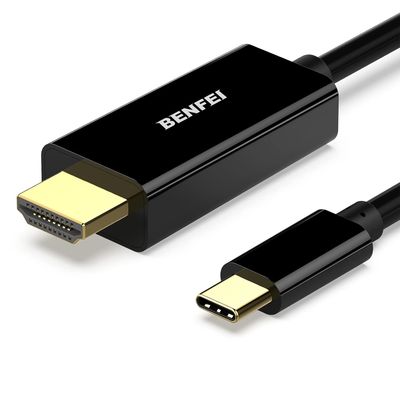 BENFEI kábel USB-C na HDMI 1,0 m čierny