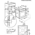 ELECTROLUX Vstavaná rúra EOF3H50BK