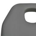 vidaXL Masážny stôl, sivý 180x62x(87-112) cm