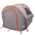 vidaXL Auto Stan 200 x 170 x 170 cm Šedá a oranžová Polyester a oceľ
