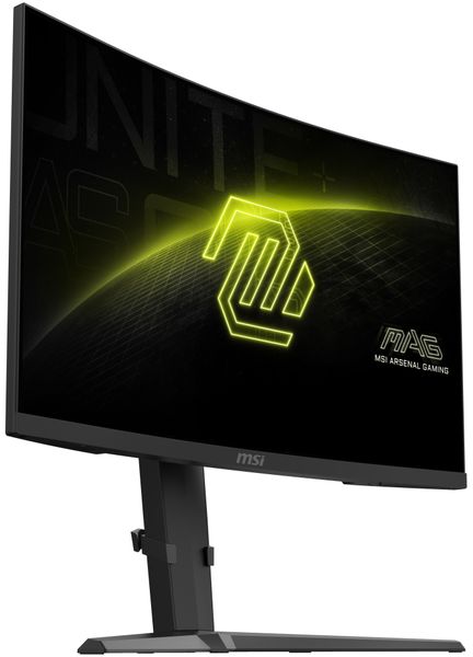 MSI MAG/275CQRF QD E2/27"/VA/QHD/180Hz/0,5ms/Čierna/3R LED monitor, herný, prehnutý, 27", VA, 2560×1440, 16:9, 180Hz, 0,5ms, 300cd/m2, 5000:1, 2× HDMI, DisplayPort, USB-C, 2× USB, en.