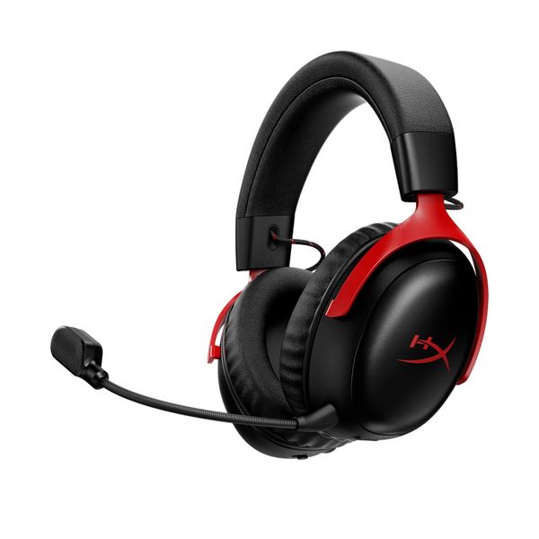 HyperX Cloud III S headset pre PC, PS5/4-blk/red