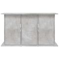 vidaXL Stojan na akvárium, betónovo-sivý, 101x41x58 cm, umelé drevo