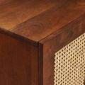 vidaXL Servírovacia skriňa Hnedá 60 x 33 x 75 cm Masívne mango drevo