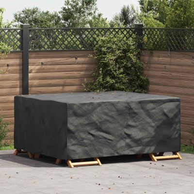 vidaXL Obal na nábytok Jednofarebný Čierna 200 x 160 x 70 cm 210D