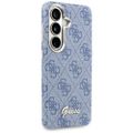 Guess case 4G Script MagSafe pre Samsung Galaxy S26 modrá
