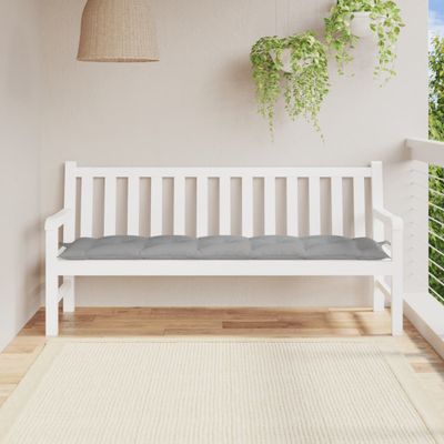vidaXL Podložka na záhradnú lavičku 180x50x7 cm, oxfordská látka