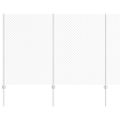vidaXL Sieťový plot s stĺpom 10 x 1,5 m Pozinkovaná oceľ Strieborná