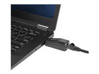 10/100/1000 Mbps Network Adapter - USB to Ethernet LAN Adapter - USB to RJ45 (USB31000NDS) - Sieťový adaptér - USB 3.0 - Gigabit Ethernet - čierna