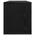 vidaXL TV skrinka 100 x 35 x 40 cm Čierny dub Kompozitné drevo