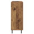 vidaXL Servírovacia skriňa so zásuvkou Staré drevo 69,5 x 34 x 90 cm