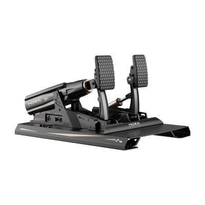 Sada plynového pedálu CRP2 + aktívny univerzálny pedál mBooster MOZA RACING mBooster Pedálová sada RS082 (PC)