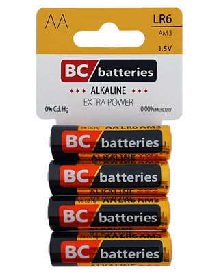 BC LR6  Extra Power Alkalická AA / 4 ks BLISTR