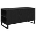 vidaXL Konferenčný stolík Čierny dub 102 x 44,5 x 50 cm