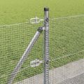 vidaXL Zvarené drôtené pletivo s betónovým základom 10 x 0,5 m