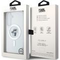 Puzdro Karl Lagerfeld pre Samsung Galaxy S24 KLHMS24SHGKCNOT transparentné HC MAGSAFE IML KC