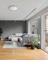 LED stropné svietidlo ESLA Q-246CP 24W 2040lm 4000K ø37cm/kruhové strieborné QTEC