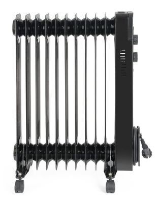 Olejový radiátor G21 Merapi čierny, 11 rebier, 2500 W