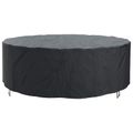 vidaXL Obal na nábytok 279 x 279 x 71 cm 210D Oxford tkanina Okrúhly