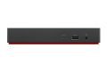 Lenovo ThinkPad Universal USB-C Dock - EU Dokovacia stanica, 3x USB 3.1, 1x USB typ C, 2x USB 2.0, 2x DisplayPort, 1x HDMI, 1x RJ-45, audio, 90W, čierna