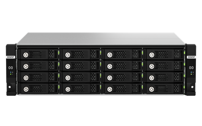 QNAP TL-R1620Sdc - 16 pozičný 3U SAS 12Gbps JBOD dual controller rozširovacia jednotka