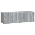 vidaXL Nástenná TV skrinka 98 x 31 x 30 cm Sivá sonoma