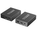 XtendLan CAT6 HDMI extender, vysílač+přijímač, 40m 4k/2k/1080p po jednom CAT6 kabelu, POC, přenos IR a USB (KVM) Extender, HDMI 1.4, USB, CAT6/6a/7, vysílac+prijímac, až 4K po jednom kabelu, HDR, KVM