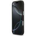 Karl Lagerfeld FW Grained Karl & Choupette Heads Pins & Logo puzdro na iPhone 17 čierne