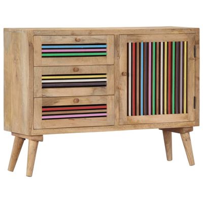 vidaXL Komoda 100x30x75 cm masívne mangovníkové drevo