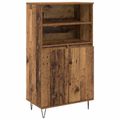 vidaXL Highboard Hnedá 60 x 36 x 110 cm Kompozitné drevo