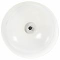 vidaXL Industriálna závesná lampa 32 cm, biela E27