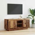 vidaXL TV skrinka 102 x 35 x 45 cm Staré drevo Kompozitné drevo