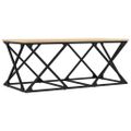 vidaXL Konferenčný stolík dub sonoma 100x49x40 cm kompozitné drevo